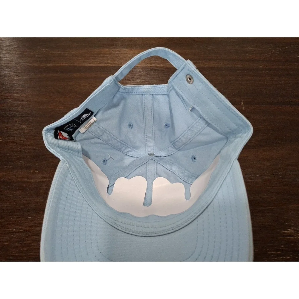 Sporting Kansas City Adidas Baby Blue Adjustable Strapback Slouch Relax Hat Cap